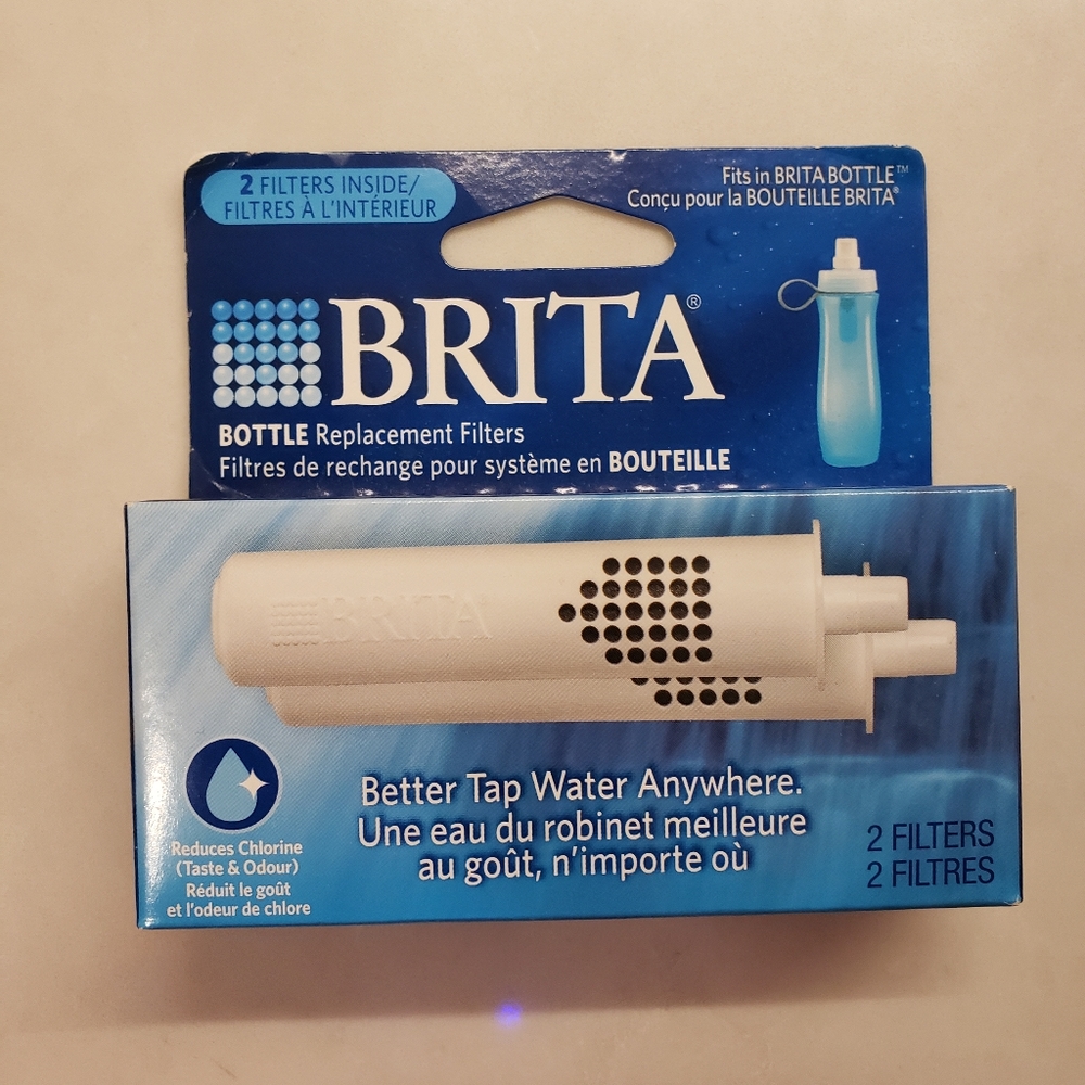 Brand new BRITA 635679 Bottle Replacement Filters 2-Pack